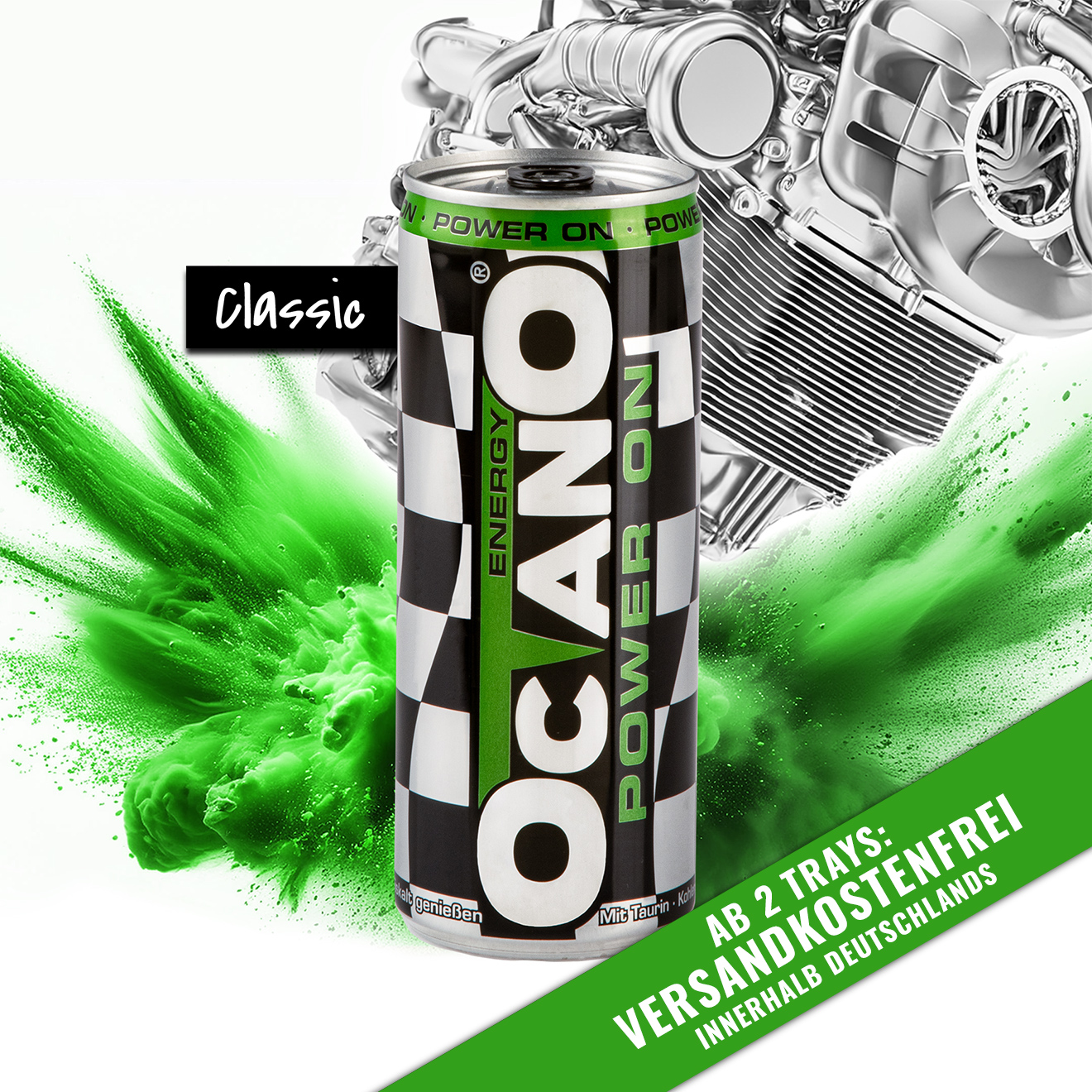 Octano Energy Drink <br>250 ml – 24 Stück – Bild 4
